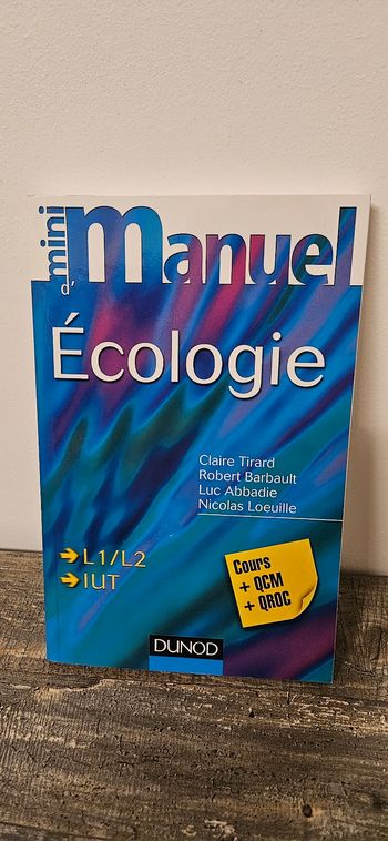 Mini Manuel d’écologie – Cours + QCM/QROC