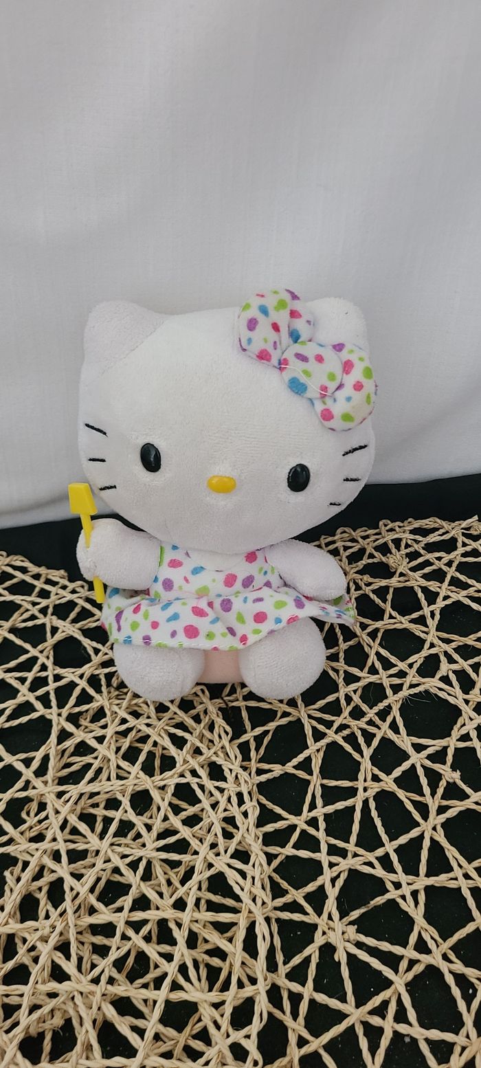 Bonnet TY Baby Sanrio Hello Kitty en peluche