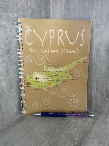 Lot de cahier et stylo Cyprus