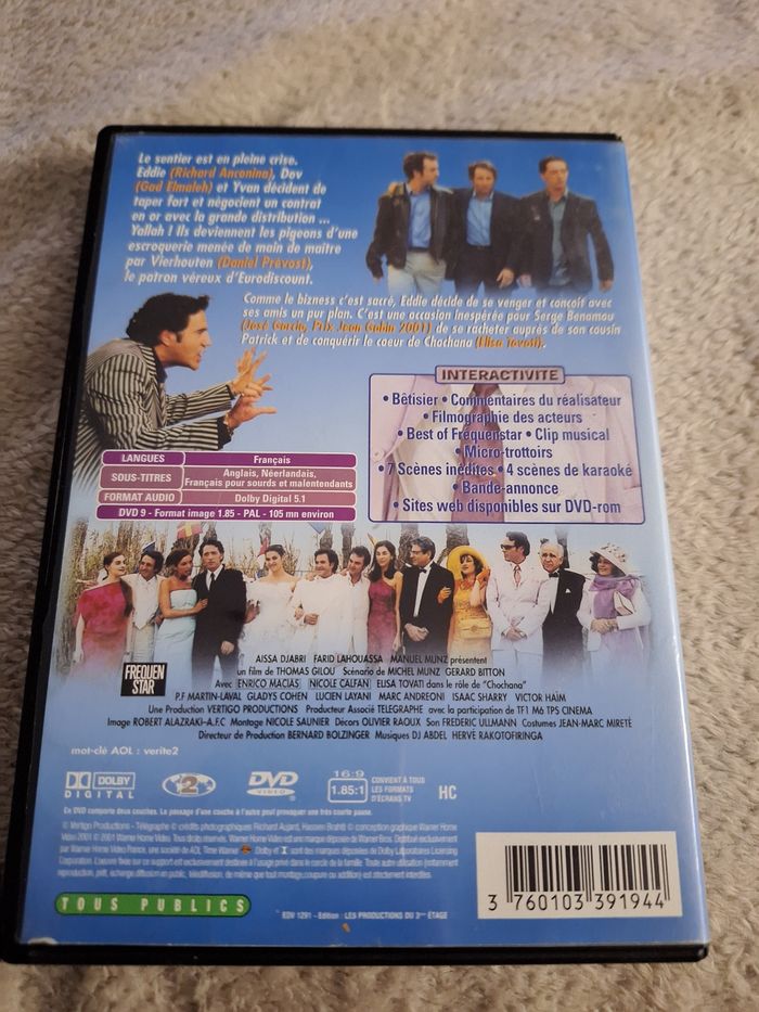 DVD la vérité si je mens - photo numéro 2