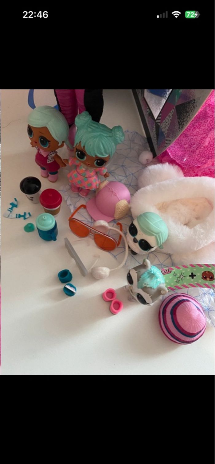 L.O.L Surprise OMG Winter Chill : Icy Gurl y Brrr B.B. Doll - photo numéro 5