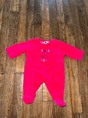 Pyjama velour Z  Naissance