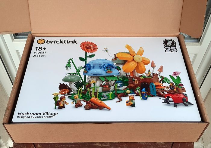 Neuf - LEGO Bricklink 910051 Le village champignon - photo numéro 3