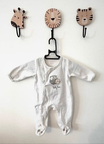 Pyjama velours taille 1 mois