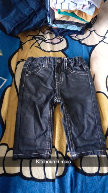 Jean kitchoun effet huilé 6 mois