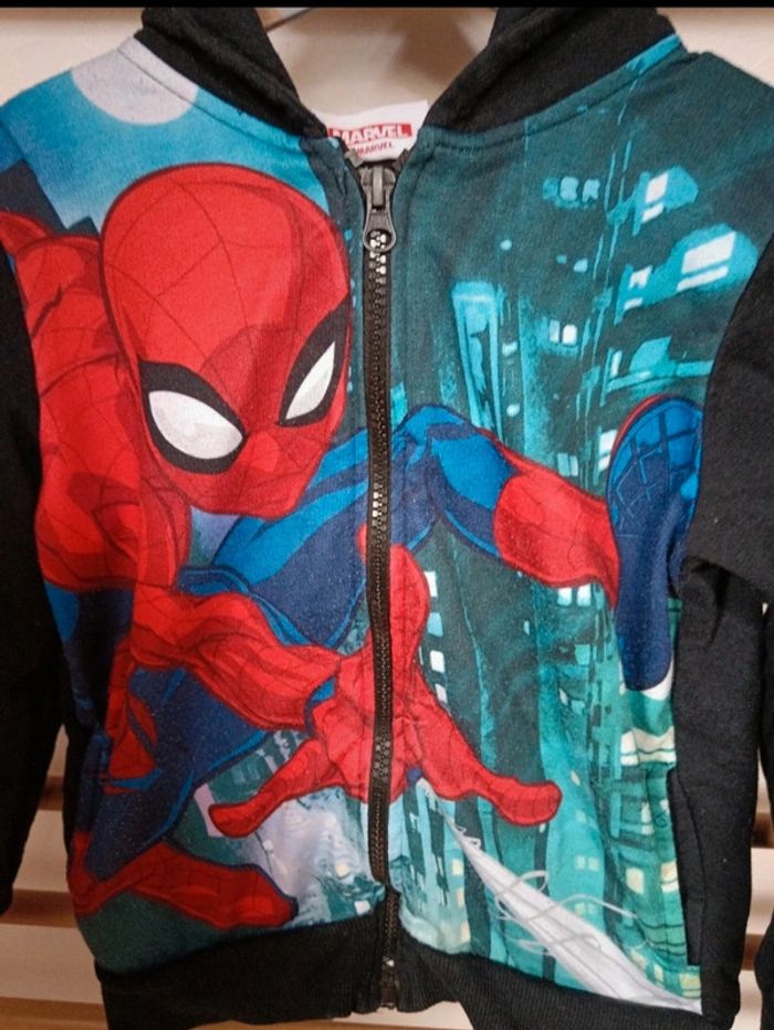 Veste marvel spiderman - photo numéro 2