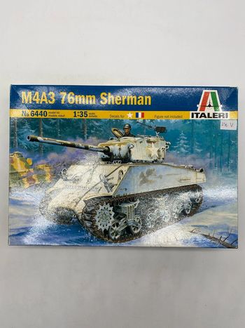 Maquette Italeri M4A3 76 mm Sherman