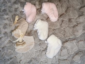 Lot de 3 paires de chaussons bébé naissance