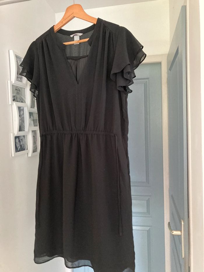 Robe noire fluide légère H&M Taille 42
