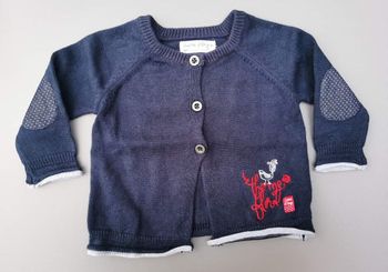 Gilet 6 mois garçon sucre d'orge neuf