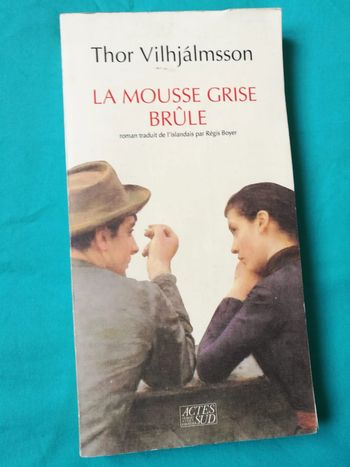 La mousse grise brûle - Thor Vilhjalmsson -  Actes Sud