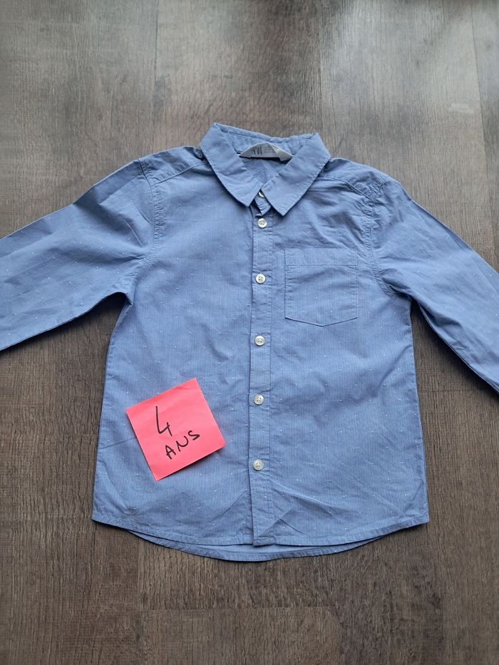 Chemise manches longues