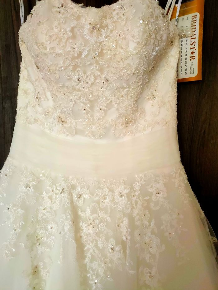 Robe de mariée - ni portée ni retouchée - photo numéro 3