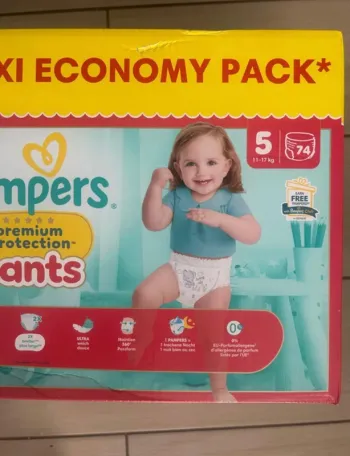 Couches Pampers Premium protection pants taille 5