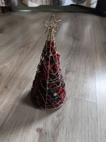 Décoration de Noel sapin pot pourri