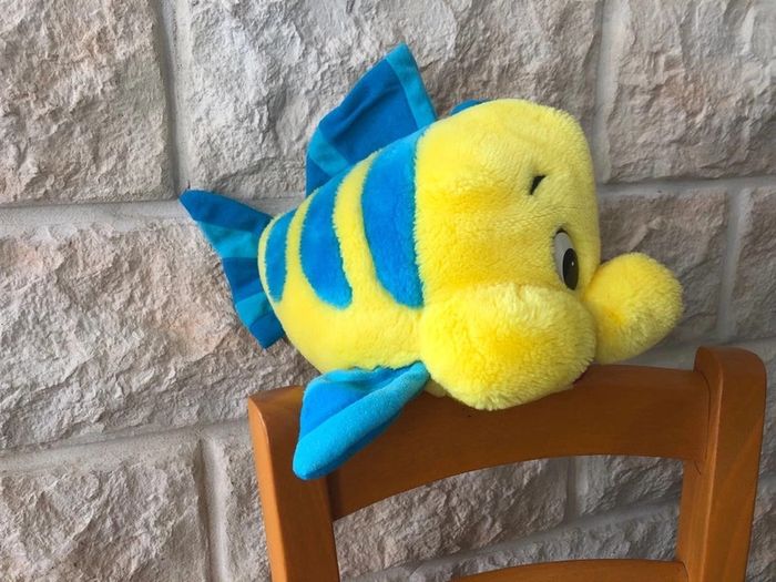Peluche Polochon Disney vintage 1993 - La petite sirène - très bon état - photo numéro 3