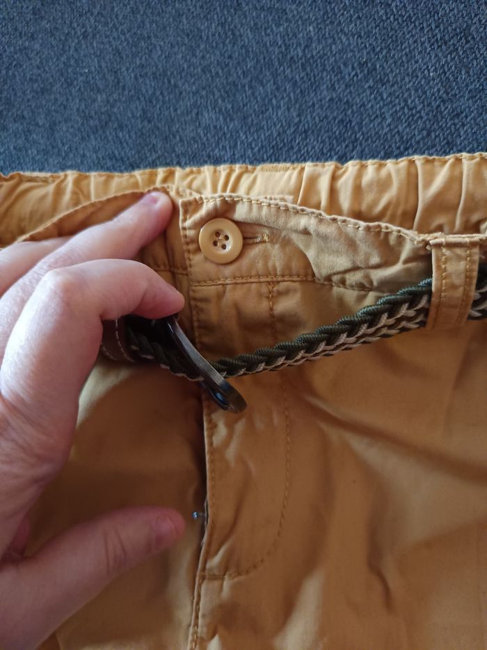 Short/bermuda moutarde taille 8 ans - photo numéro 4