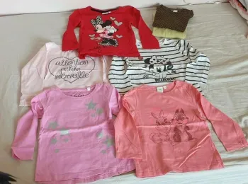 Lot 8 tee-shirts manches longues 3 ans