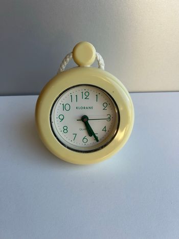 Horloge klorane vintage pendule 12 cm