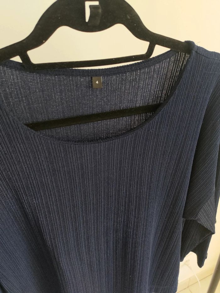 Ma Boutique Plus blouse marine T4 - photo numéro 2