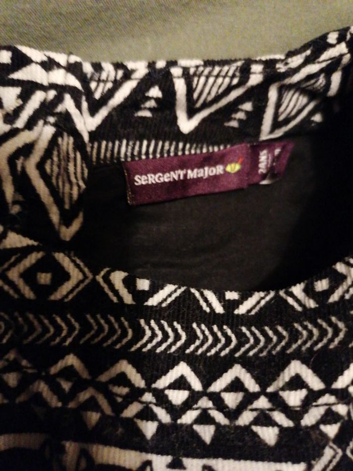 Ensemble Robe + leggins Sergent major 24mois - photo numéro 5