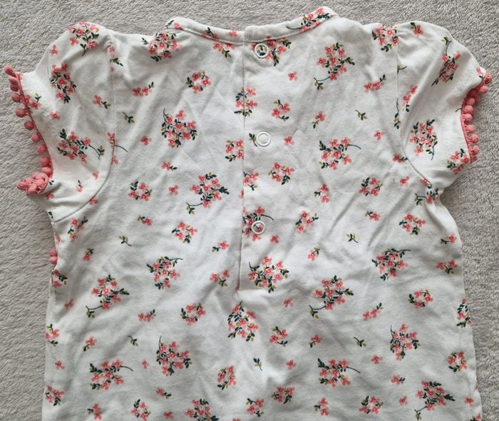 Combicourte écru à fleurs - 18M - TAO (BE) - photo numéro 8