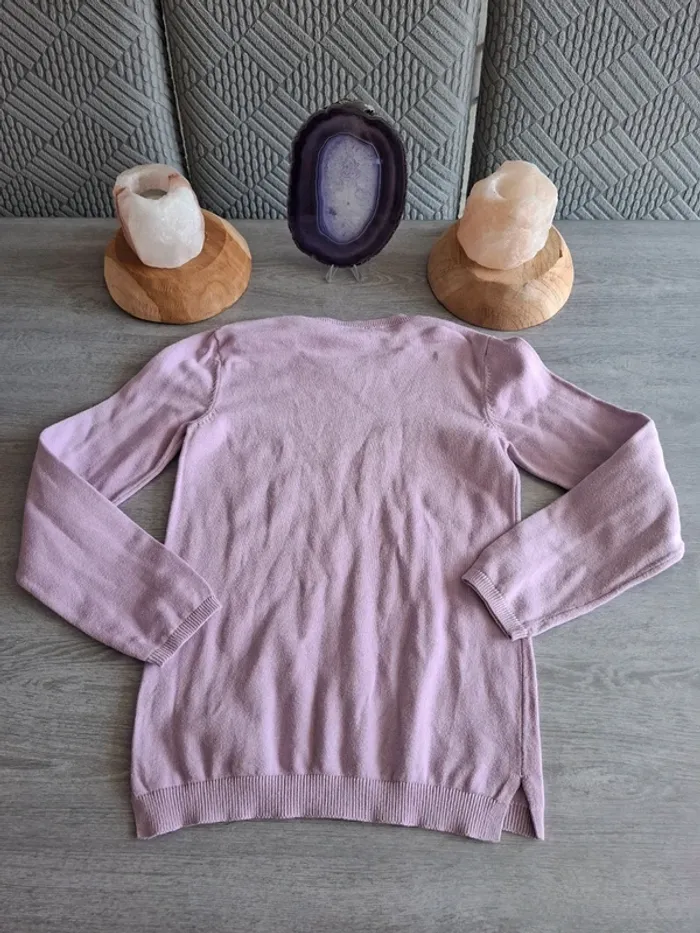 Joli pull violet Taille 10 ans - photo numéro 4