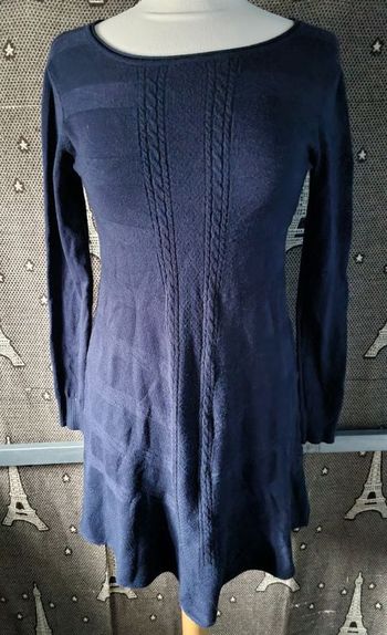 Robe pull marine taille 36
