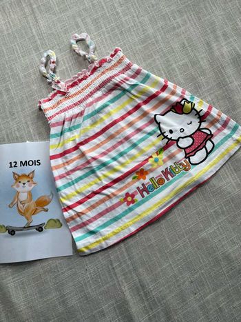 Robe à bretelles Hello Kitty