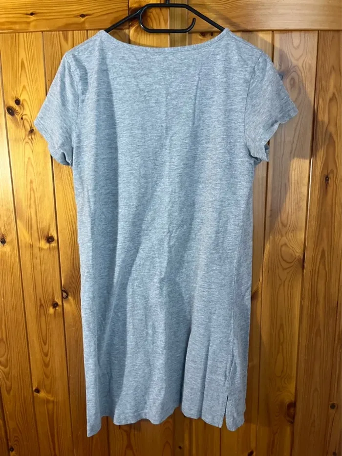 Chemise de nuit grise Taille L - photo numéro 2