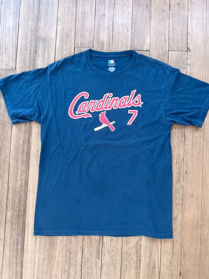 T-shirt Pro us MLB Cardinals st louis #7 holliday - L