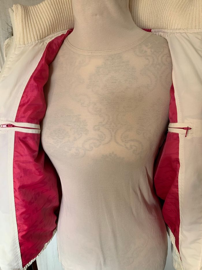 Manteau Schott blanc taille S - photo numéro 6