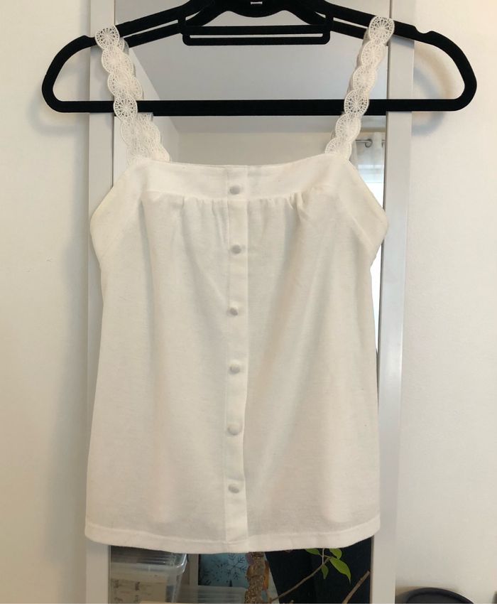 Top blanc Camaïeu
