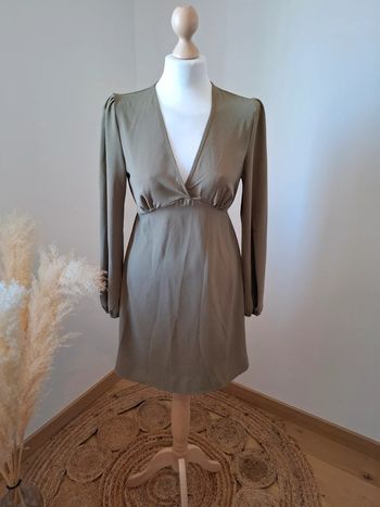 Robe Kaki fluide Shein taille S 36