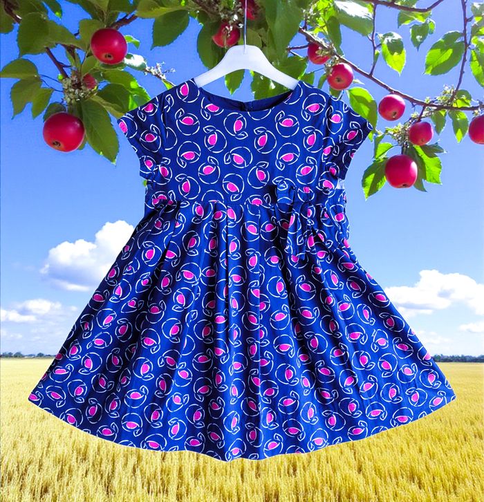 JACADI - ROBE PATINEUSE FILLE MOTIF FLEURS, DOUBLÉE & BAS ÉVASÉ AVEC PLIS 8A