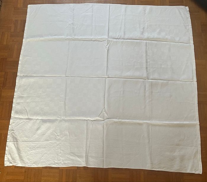 Tissu de récupération unis blanc - photo numéro 2