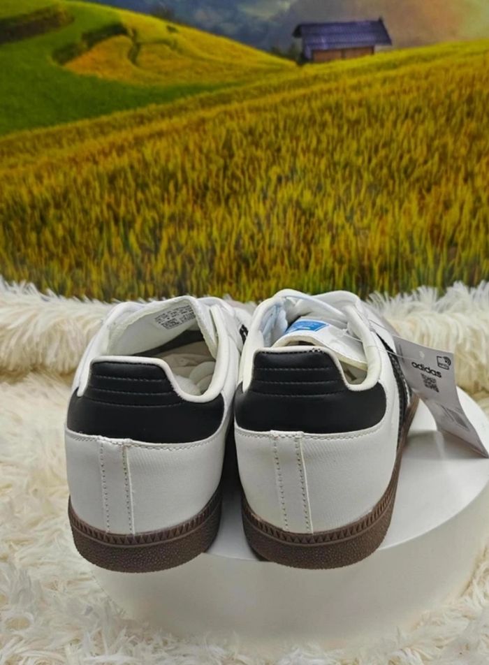 adidas Samba OG Cloud White Core Black - photo numéro 3