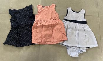 Lot 3 robes BBF - 9mois