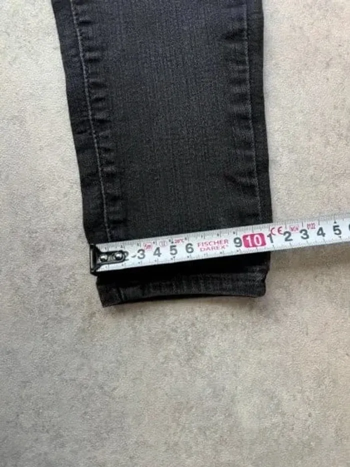 Jeans Levi's W26 FR36 L28 coupe skinny noir Femme Women pan576b - photo numéro 5