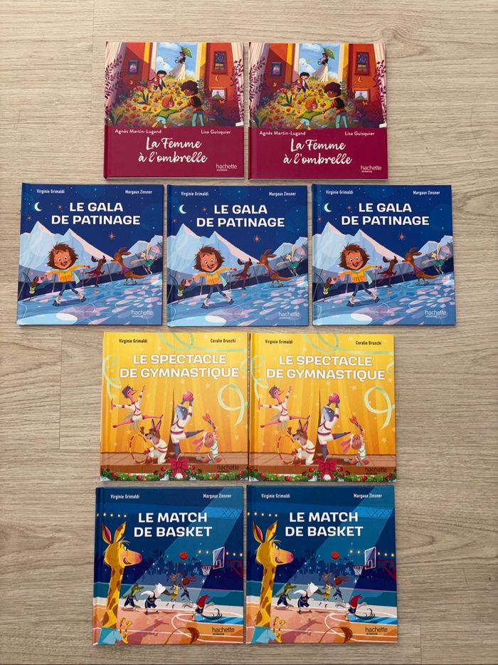 Lot de 9 livres en double ou triple - photo numéro 2