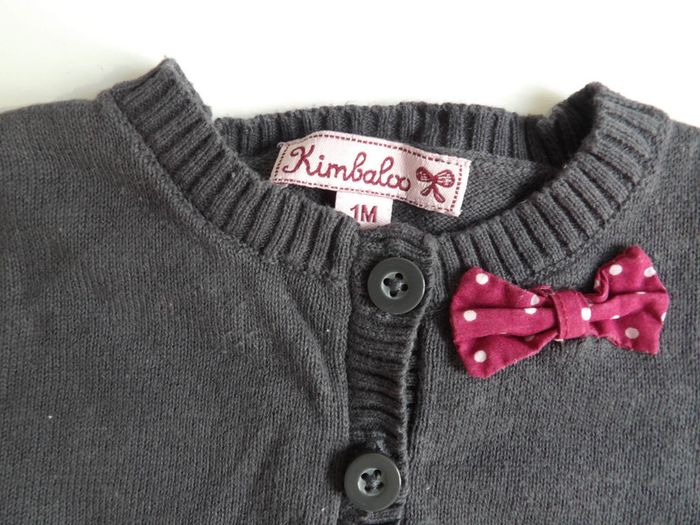 Gilet - kimbaloo - 1 mois - photo numéro 4