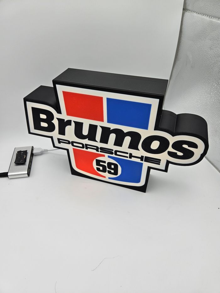 Lampe lumineuse à led porsche Brumos - photo numéro 9