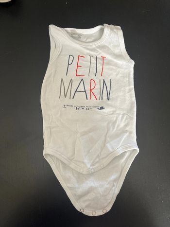 Body 18 mois petits marins