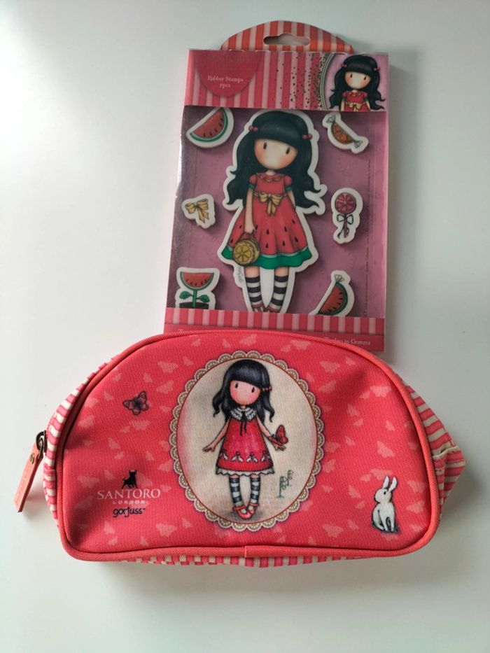 Trousse et tampon Santoro - photo numéro 2