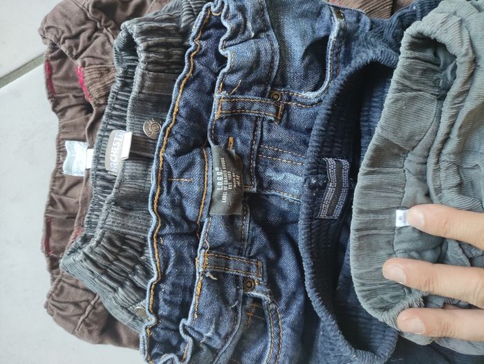 Lot de 5 pantalons garçon 6 mois - photo numéro 3