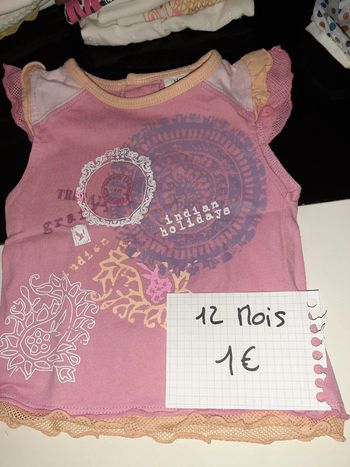 T-shirt 12mois