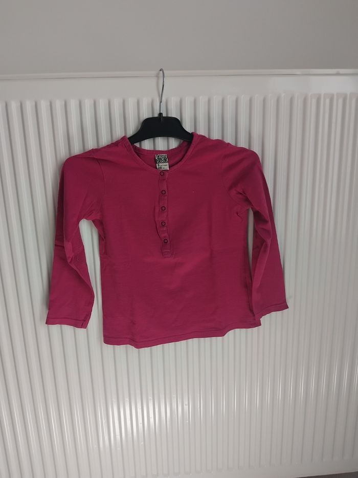 T shirt manches longues fille 6 ans tao