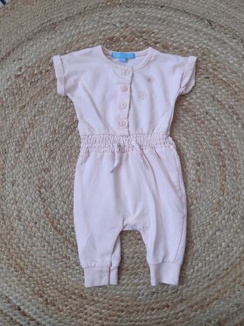 Combinaison pantalon manches courtes TQF 3 mois