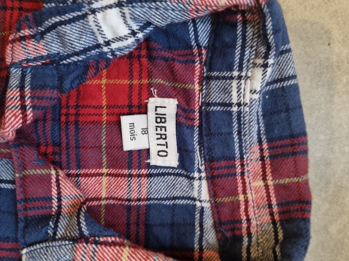 Ensemble chemise à carreaux et t-shirt Liberto - photo numéro 4