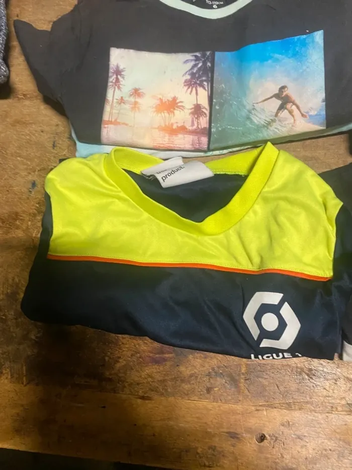 Lot de 5 t-shirts garçon 6/8 ans – Idéal pour la rentrée - photo numéro 3